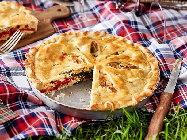Oldie but Goldie Veggie-Pie Rezept Oldie but Goldie Veggie-Pie Rezept