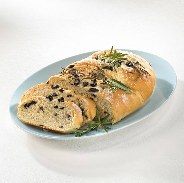 Oliven-Rosmarinbrot Rezept