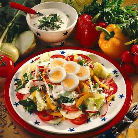 Olympiateller Rezept