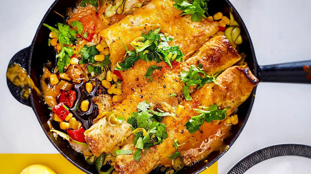 Omelett-Enchiladas Rezept - Foto: LECKER @ Bauer Media Group Omelett-Enchiladas Rezept - Foto: LECKER @ Bauer Media Group