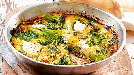 Omelett für zwei mit Ricotta Rezept - Foto: House of Food / Bauer Food Experts KG