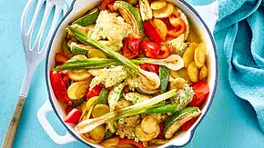 Omelett-Kartoffelpfanne Rezept - Foto: LECKER @ Bauer Media Group Omelett-Kartoffelpfanne Rezept - Foto: LECKER @ Bauer Media Group