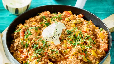 One-Pot-Reis mit Hackfleisch Rezept - Foto: House of Food / Bauer Food Experts KG