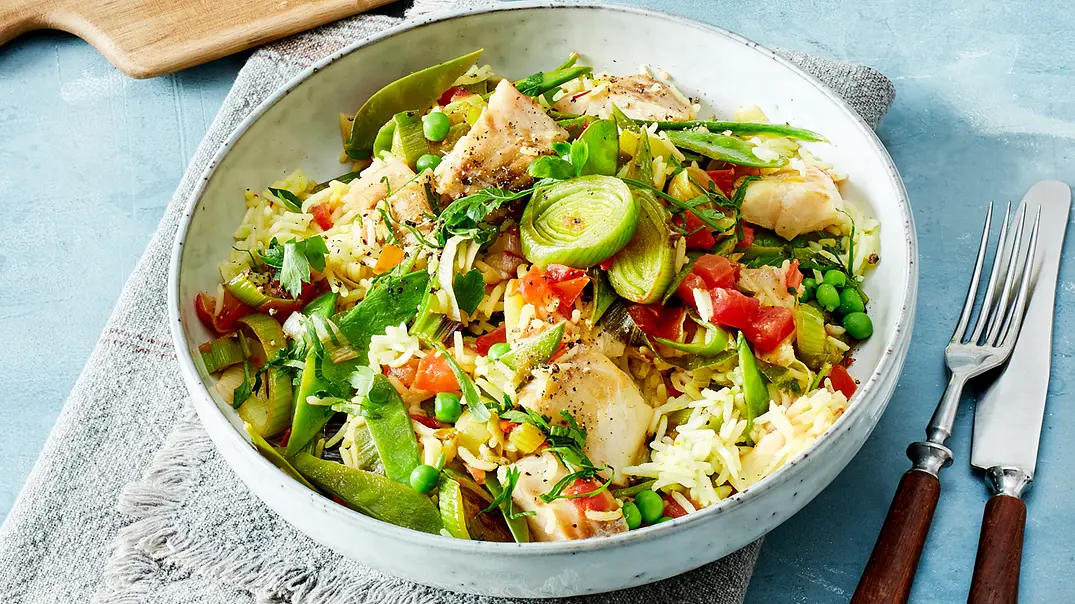 One Pot Seelachs-Bowl Rezept - Foto: LECKER @ Bauer Media Group