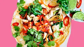 Open Omelett Asian Spirit Rezept - Foto: LECKER @ Bauer Media Group Open Omelett Asian Spirit Rezept - Foto: LECKER @ Bauer Media Group