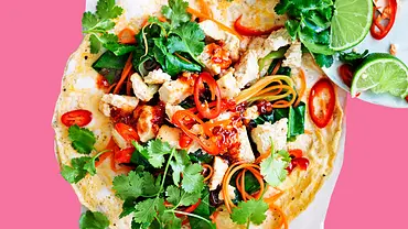 Open Omelett Asian Spirit Rezept - Foto: LECKER @ Bauer Media Group Open Omelett Asian Spirit Rezept - Foto: LECKER @ Bauer Media Group