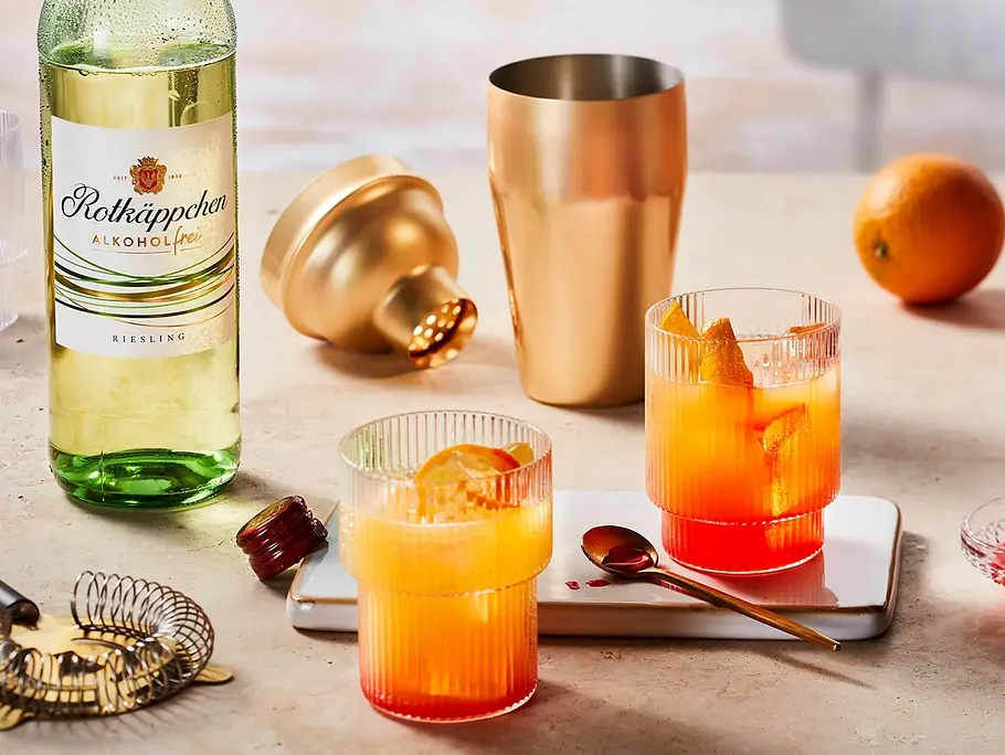 Orange Sour Rotkäppchen Riesling Mocktail