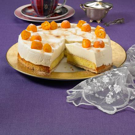 Orangen-Eierpunsch-Torte Rezept Orangen-Eierpunsch-Torte Rezept