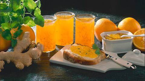Orangen-Gelee mit Ingwer Rezept - Foto: House of Food / Bauer Food Experts KG