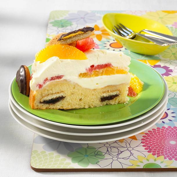 Orangen-Grapefruit-Torte Rezept