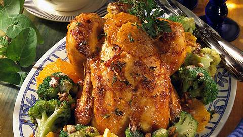 Orangen-Hähnchen mit Broccoli Rezept - Foto: House of Food / Bauer Food Experts KG