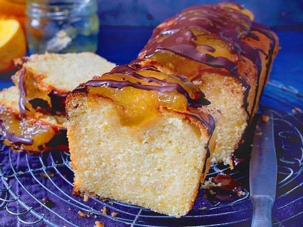 Orangen-Jaffa-Kastenkuchen Rezept Orangen-Jaffa-Kastenkuchen Rezept