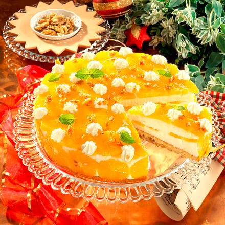 Orangen-Käse-Sahnetorte Rezept Orangen-Käse-Sahnetorte Rezept