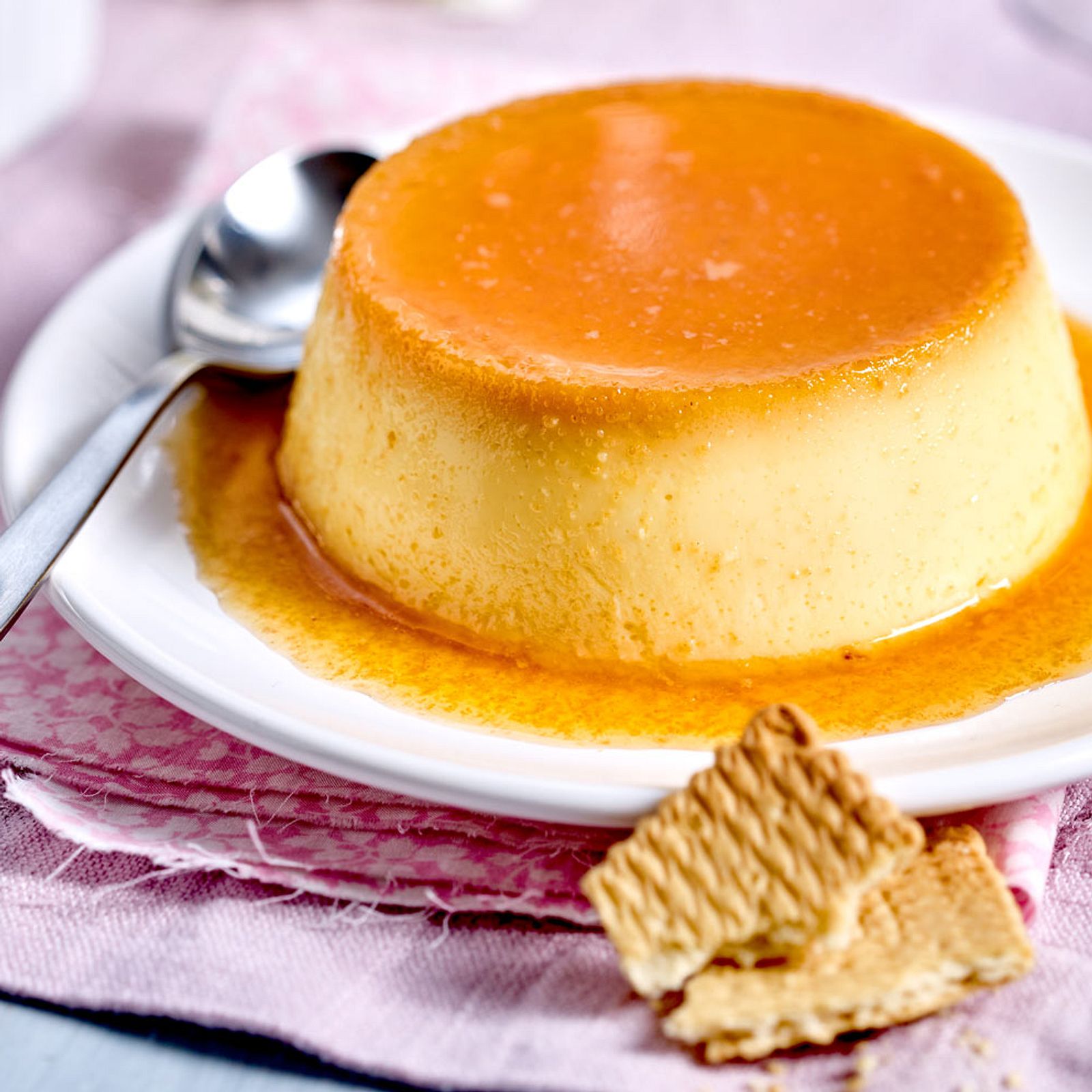 Orangen-Karamell-Flan-image