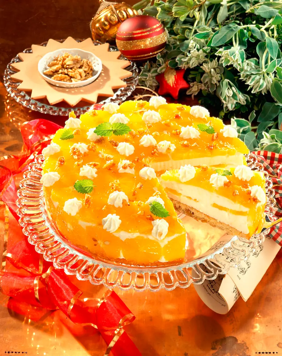Orangen-Käse-Sahnetorte Rezept Orangen-Käse-Sahnetorte Rezept