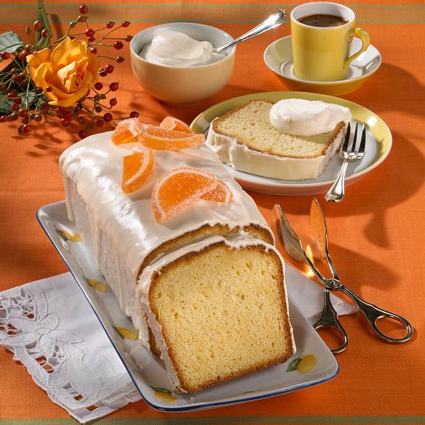 Orangen-Kastenkuchen Rezept