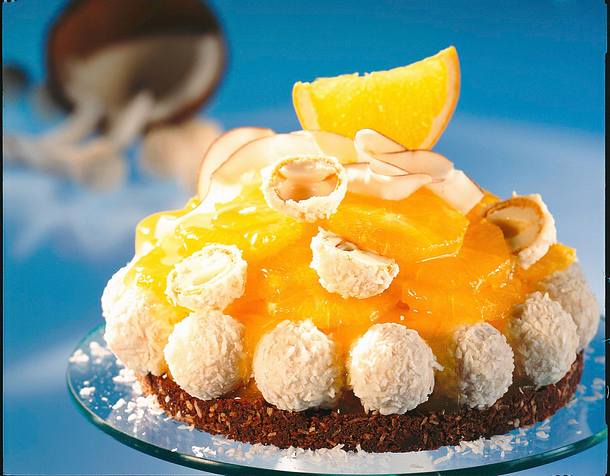 Orangen-Kokos-Torte Rezept