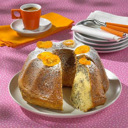 Orangen-Mohn Marmorkuchen Rezept Orangen-Mohn Marmorkuchen Rezept