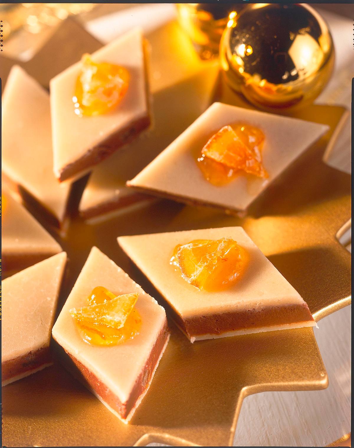 Orangen-Nougat-Konfekt Rezept