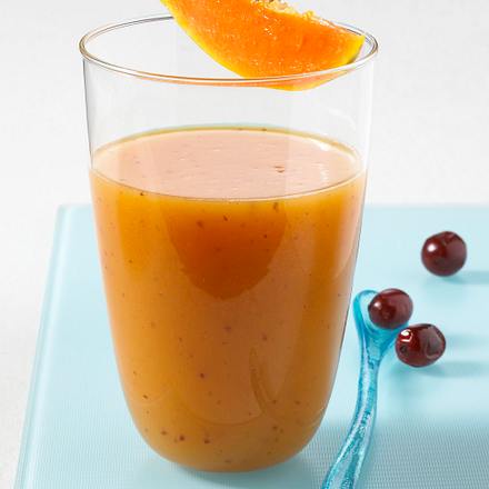 Orangen-Papaya-Drink mit Cranberries Rezept Orangen-Papaya-Drink mit Cranberries Rezept