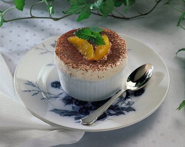 Orangen-Parfait Rezept Orangen-Parfait Rezept