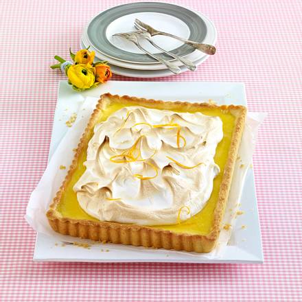 Orangen-Pie mit Baiser Rezept