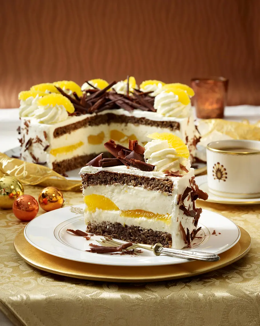 Orangen-Punschtorte Rezept Orangen-Punschtorte Rezept