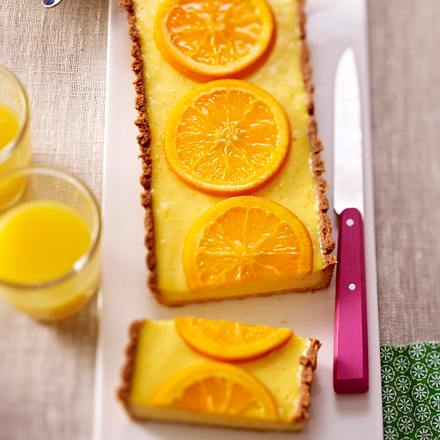 Orangen-Tarte Rezept