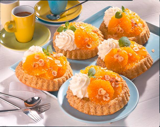 Orangen-Törtchen Rezept