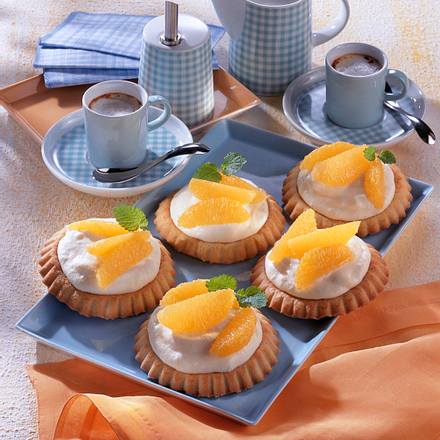 Orangen-Torteletts Rezept Orangen-Torteletts Rezept