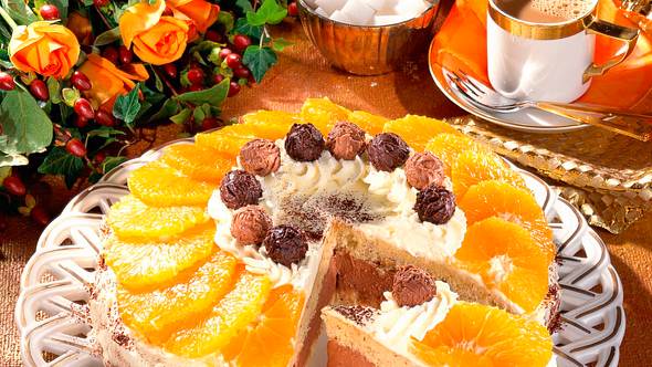 Orangen-Trüffel-Torte Rezept - Foto: House of Food / Bauer Food Experts KG