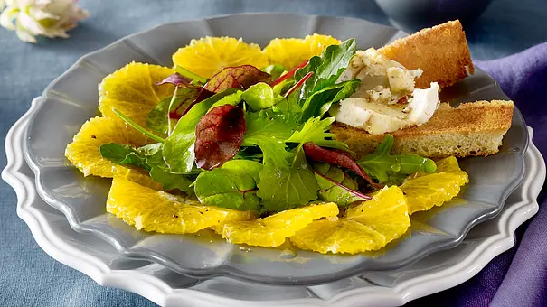 Orangencarpaccio mit Wintersalat Rezept - Foto: LECKER @ Bauer Media Group