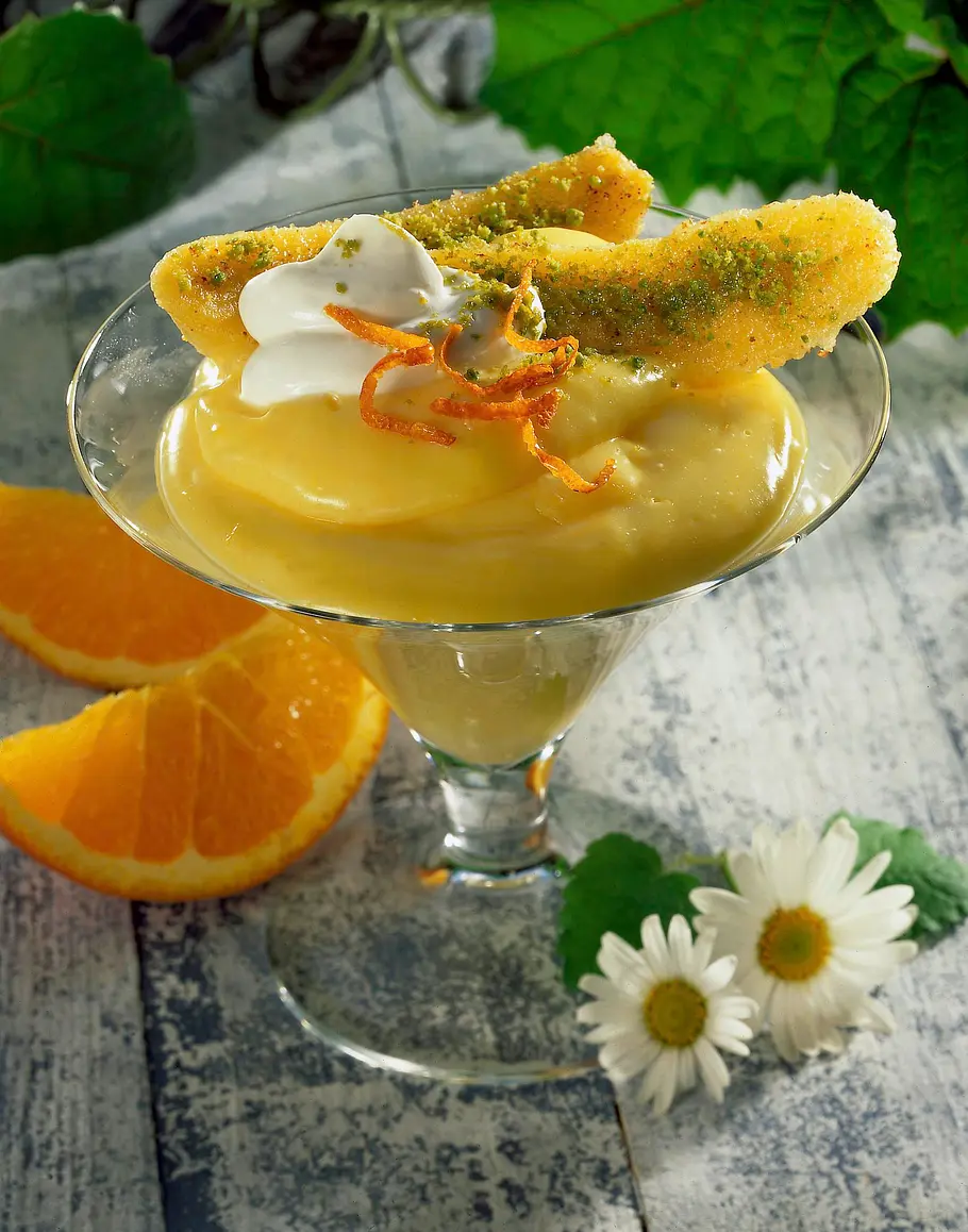 Orangencreme Rezept Orangencreme Rezept