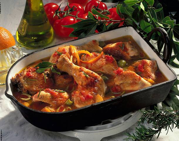 Orangenhuhn Rezept Orangenhuhn Rezept