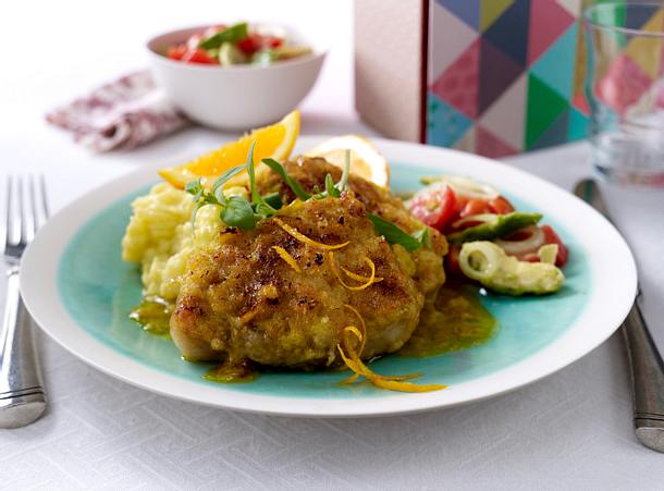 Orangenkoteletts aus dem Ofen Rezept