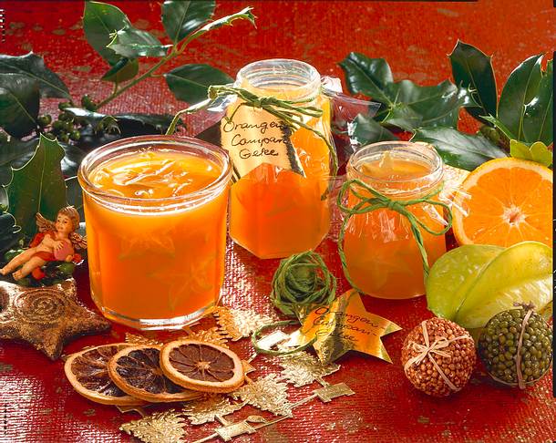 Orangenmarmelade mit Campari und Karambole Rezept Orangenmarmelade mit Campari und Karambole Rezept