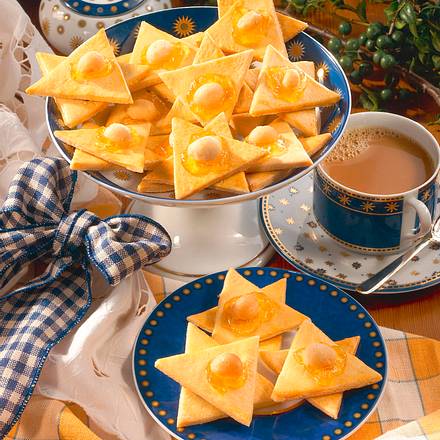 Orangenmürbeteig mit Macadamia-Nüssen Rezept