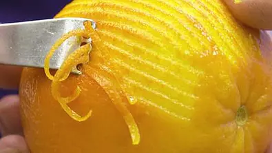 Orangenschale - aromatisch und dekorativ