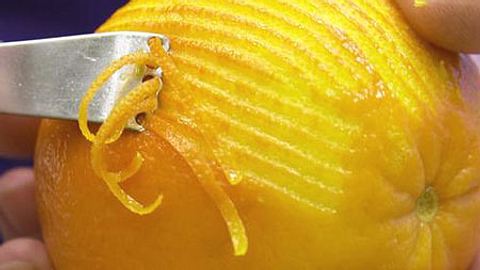 Orangenschale - aromatisch und dekorativ