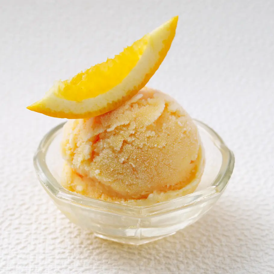 Orangensorbet Rezept Orangensorbet Rezept