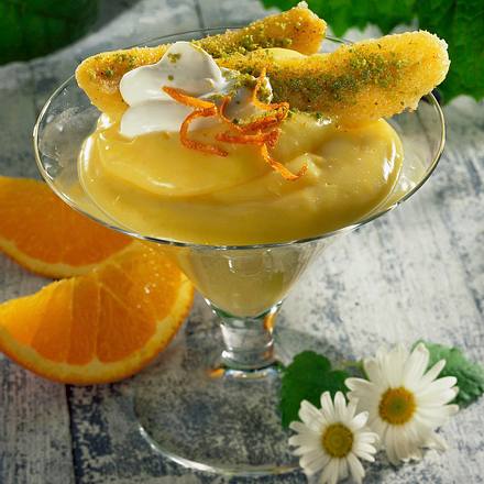Orangenspeise mit Bananen Rezept Orangenspeise mit Bananen Rezept
