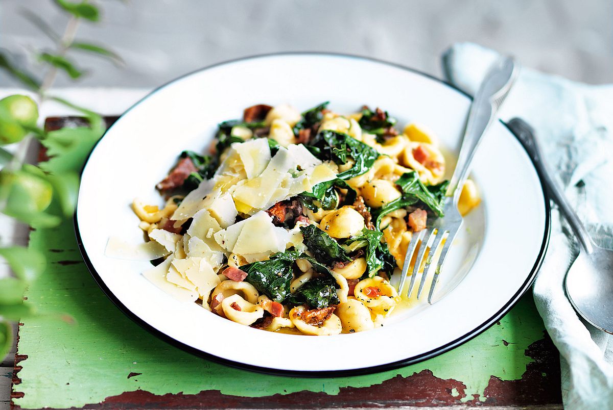 Orecchiette al funghi Rezept