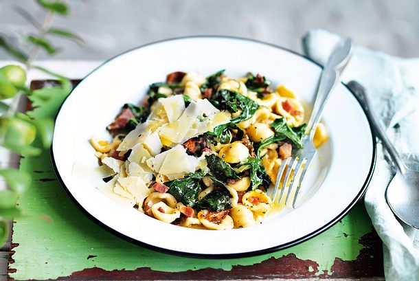 Orecchiette al funghi Orecchiette al funghi