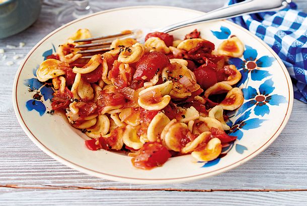 Orecchiette mit Sugo von dreierlei Tomaten Rezept