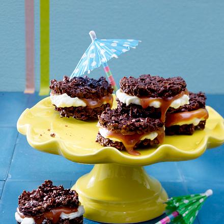 Oreo-Caramel-Cakes Rezept Oreo-Caramel-Cakes Rezept