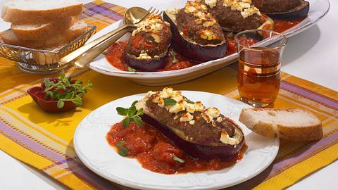 Orientalisch gefüllte Auberginen Rezept - Foto: Pretscher, Tillmann