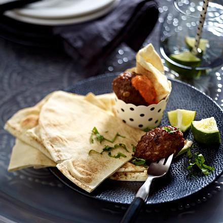 Orientalische Hackbällchen und Merguez Rezept Orientalische Hackbällchen und Merguez Rezept