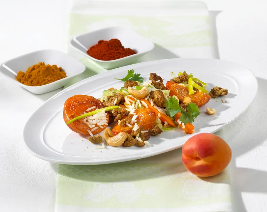 Orientalischer Hackfleisch-Reis Rezept