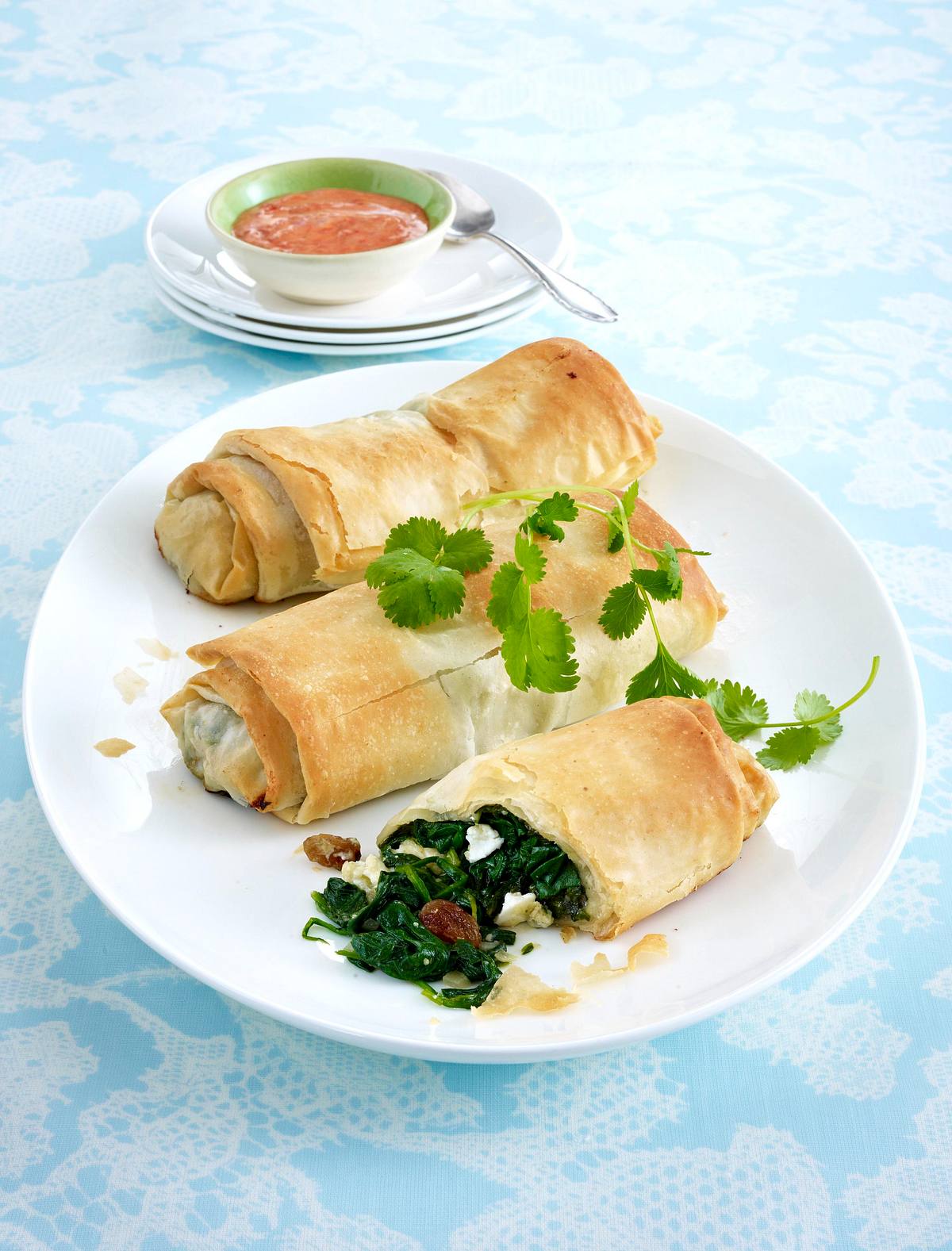 Orientalischer Mini-Spinat-Strudel Rezept