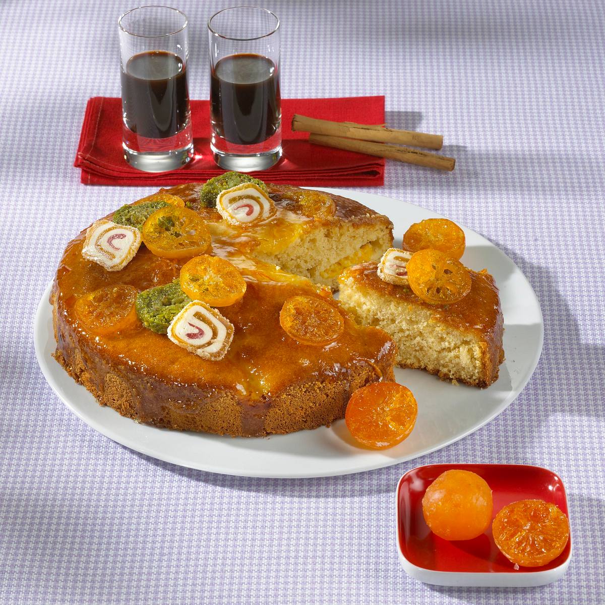 Orientalischer Orangenkuchen Rezept